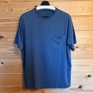 Men’s lululemon Fundamental Pocket T-Shirt in Soft Denim Blue